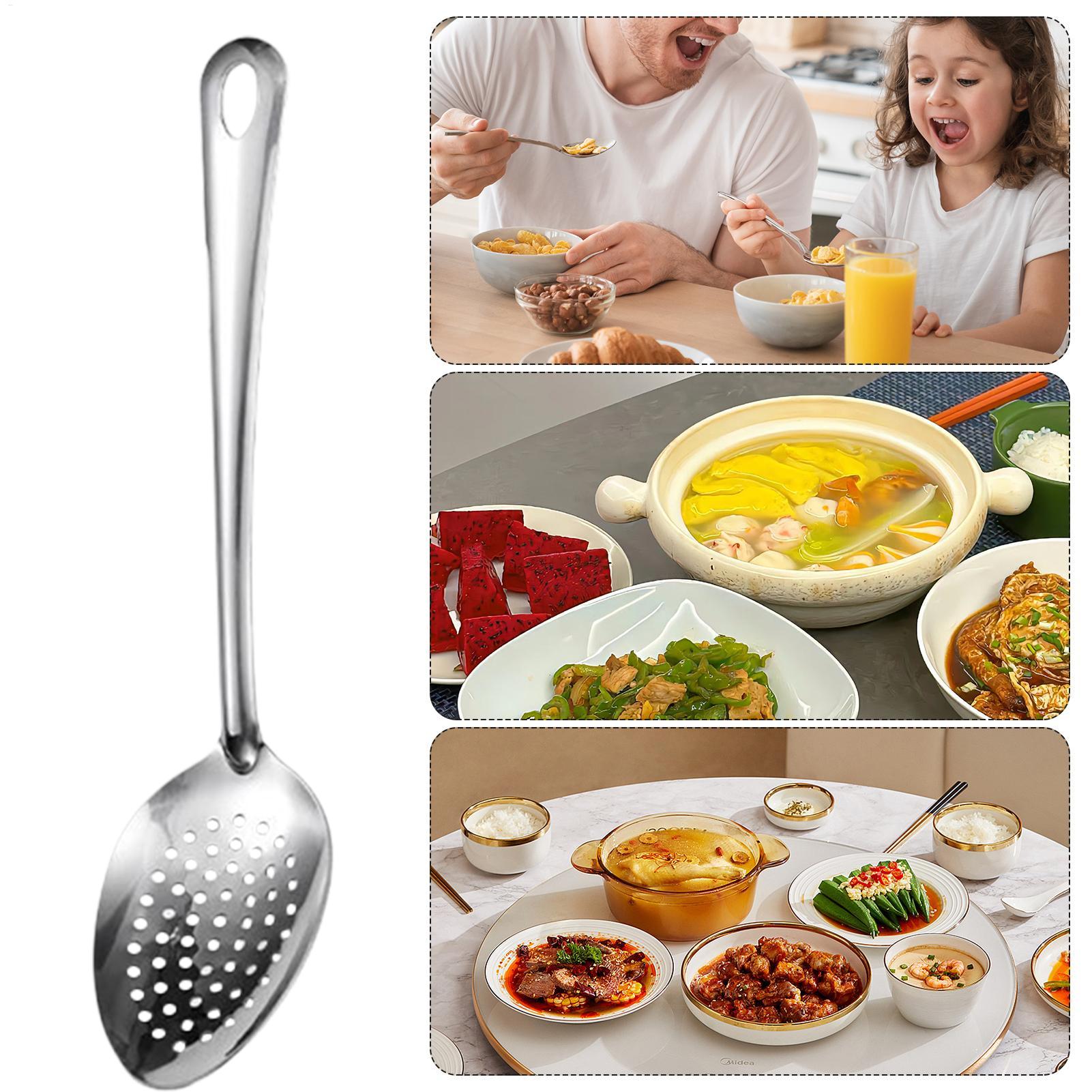 Offset Spatula Set - Łyżka dziurkowana ze stali nierdzewnej 38