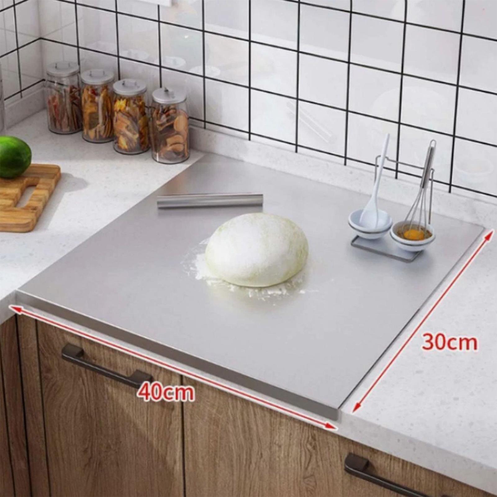 Kitchen Tools For Baking - Deska do krojenia ze stali nierdzewnej,