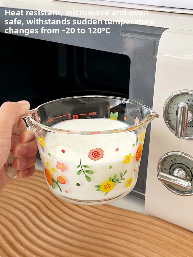 Kitchen Baking Scale - Szklanka miarowa żaroodporna o dużej pojemności,