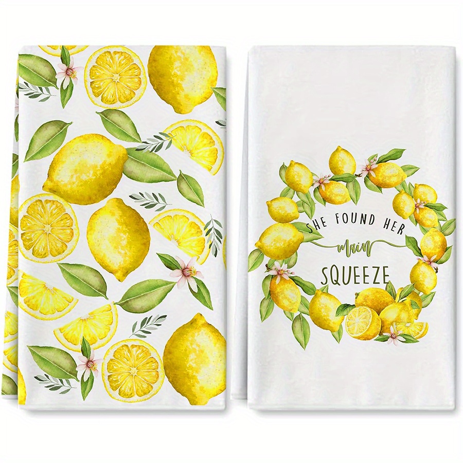 Kitchen Baking Cloth - 2 szt., Ściereczki kuchenne z motywem