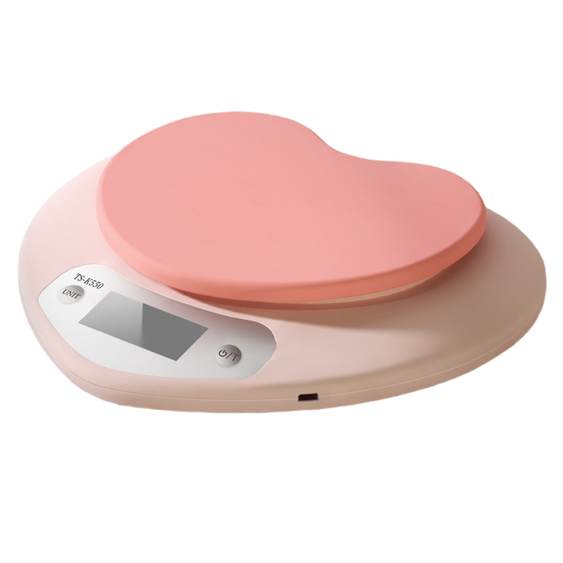 Kitchen Baking Scale - ABBZ - Przenośna Różowa Waga Kuchenna