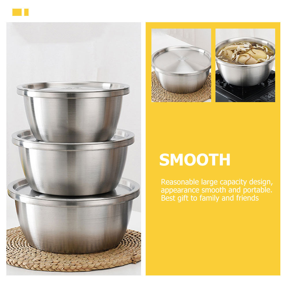 Kitchen Baking Storage Containers - 1 zestaw misek do mieszania ze