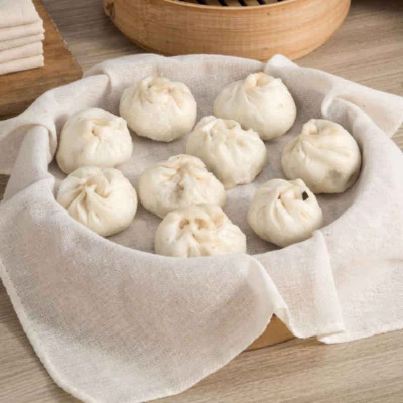 Kitchen Baking Cloth - 3 szt. Okrągłe, czyste bawełniane tkaniny