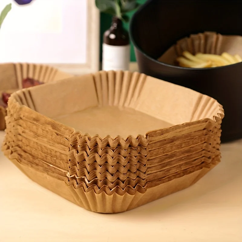 Kitchen Paper For Baking - 30/50 opakowań papierowych do frytownic powietrznych