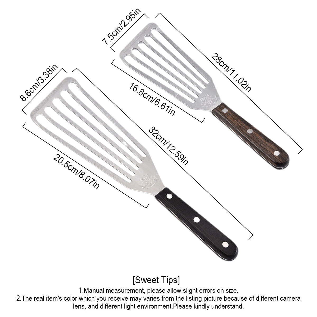 Łopatka do ryb, łopatka metalo – Offset Spatula Set recenzja i cena