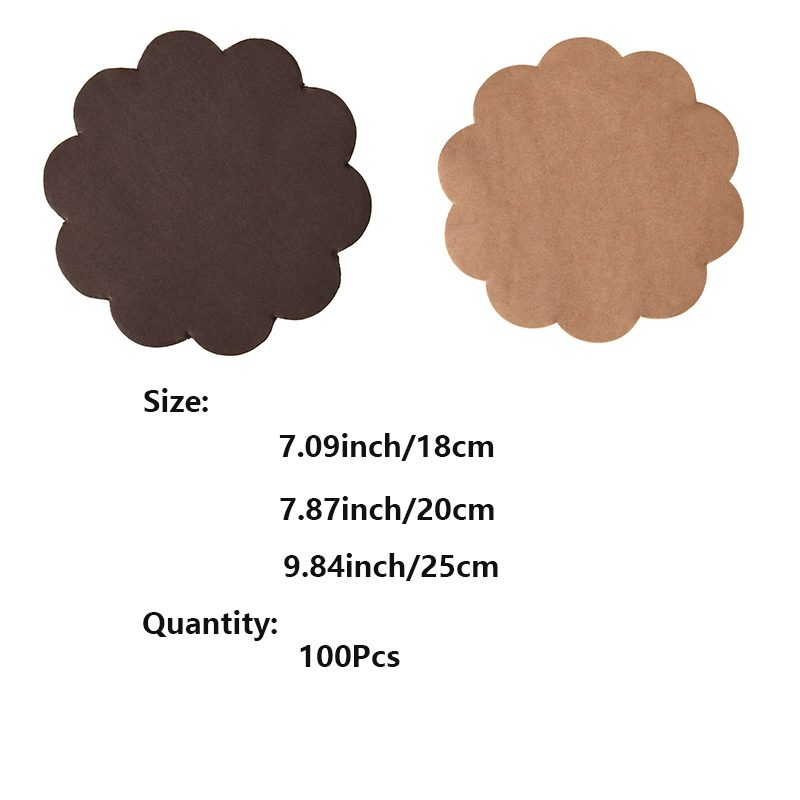 100 sztuk jednorazowa koronka  – Kitchen Paper For Baking recenzja i cena