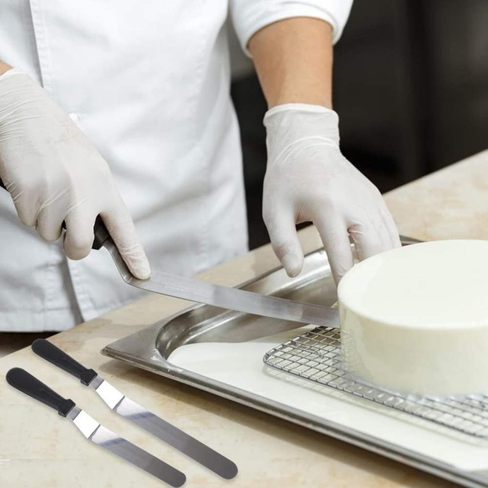 Łopatka do lukrowania Kątowy n – Offset Spatula Set recenzja i cena