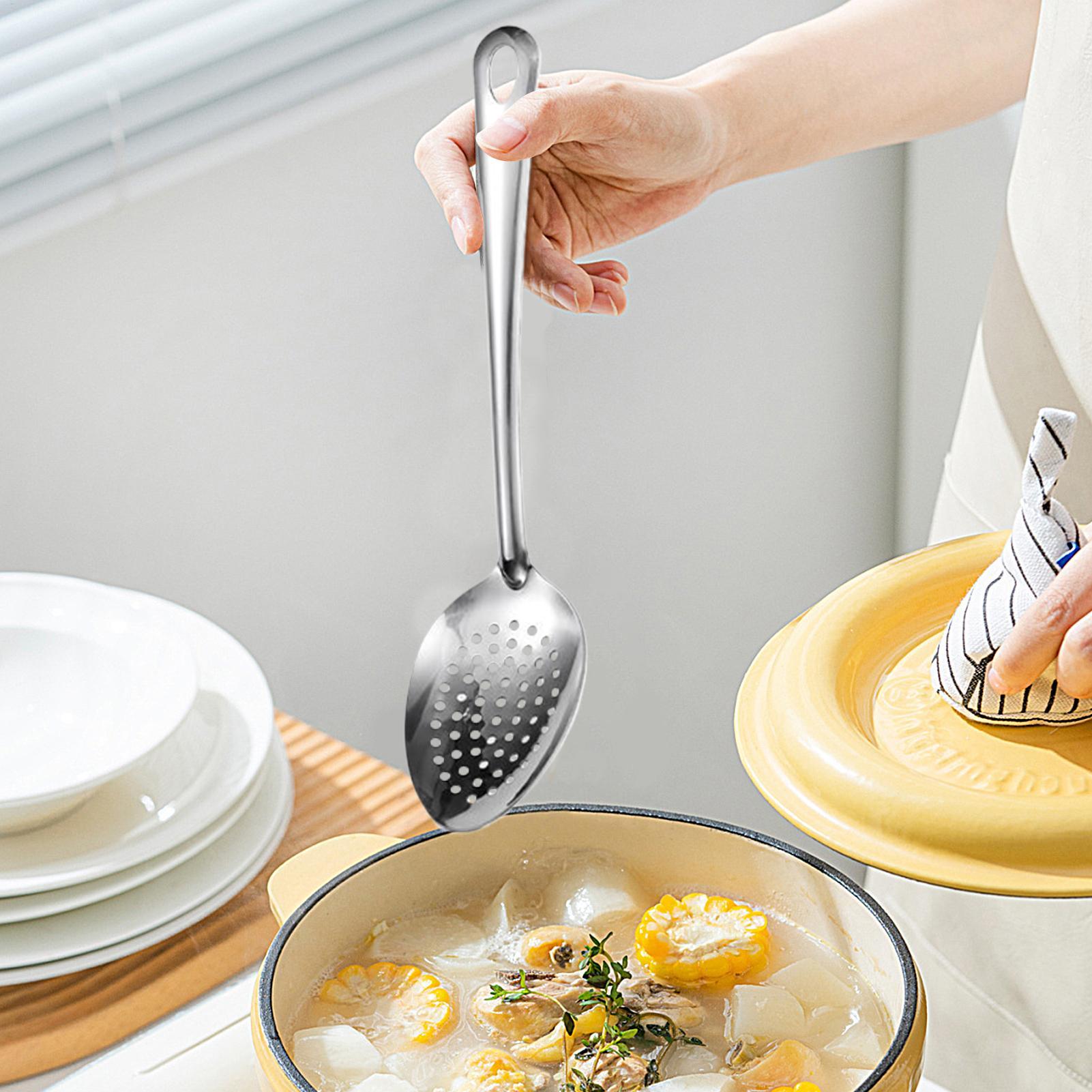 Nowa metalowa łyżka dziurkowan – Offset Spatula Set recenzja i cena