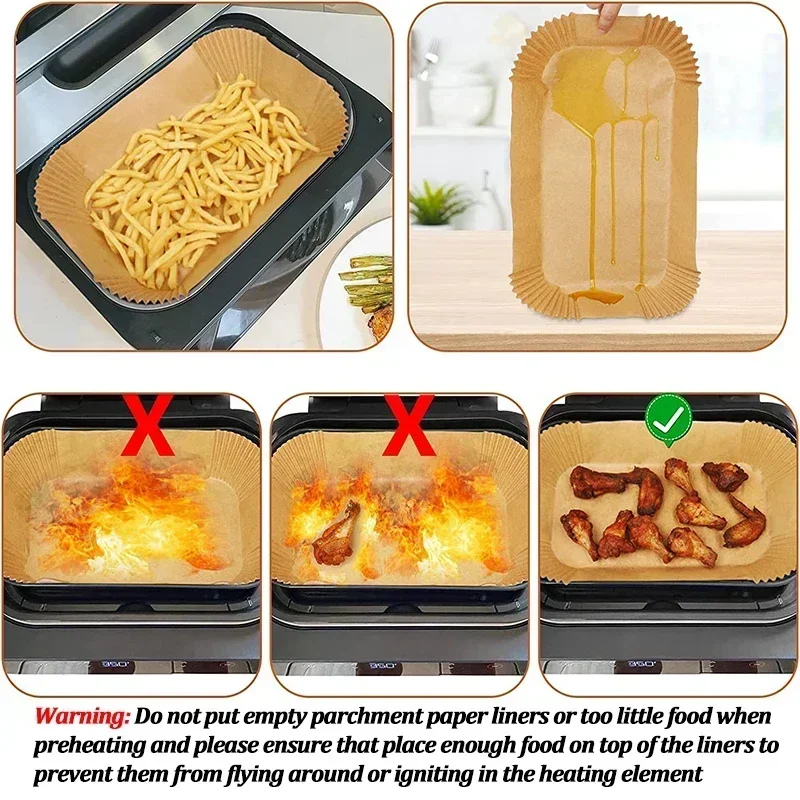 Papier do frytkownicy beztłusz – Kitchen Paper For Baking recenzja i cena