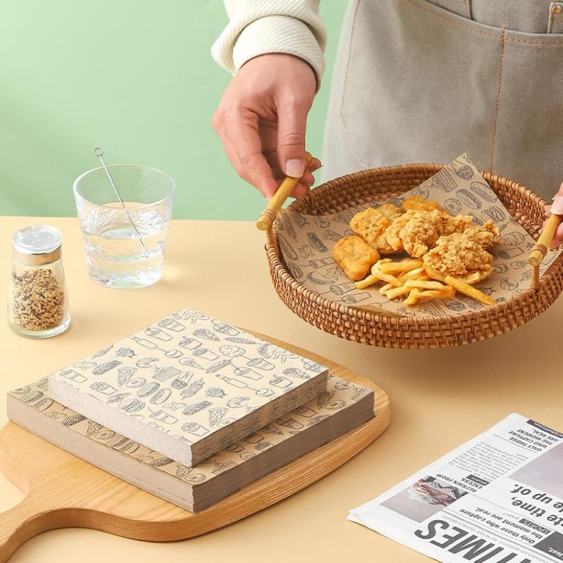 100 szt. Papier olejoodporny d – Kitchen Paper For Baking recenzja i cena