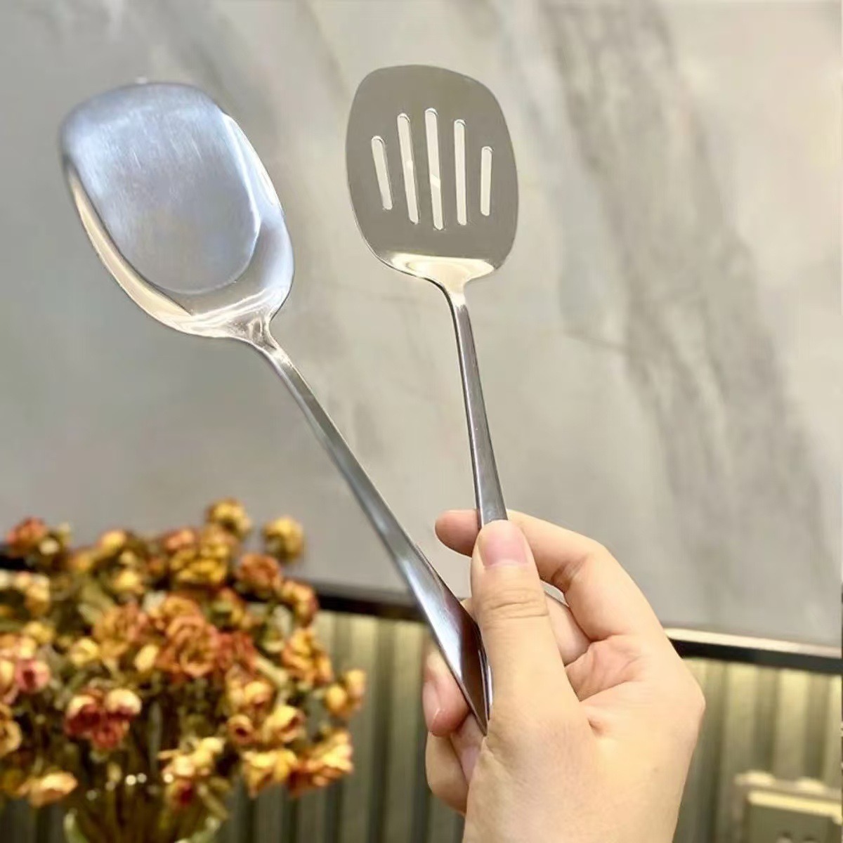 Łopatka do woka ze stali nierd – Offset Spatula Set recenzja i cena