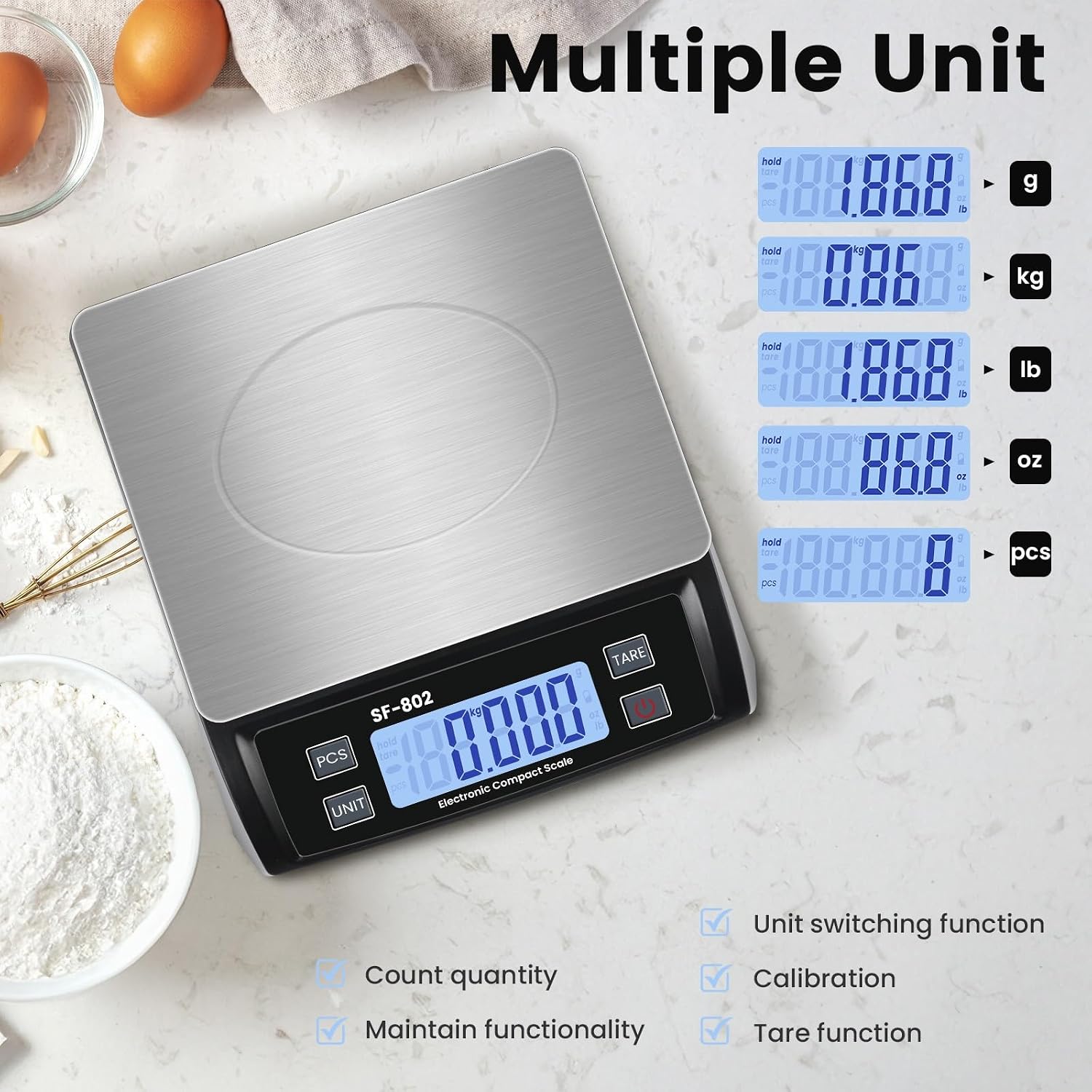 Nowa cyfrowa waga kuchenna 202 – Kitchen Baking Scale recenzja i cena