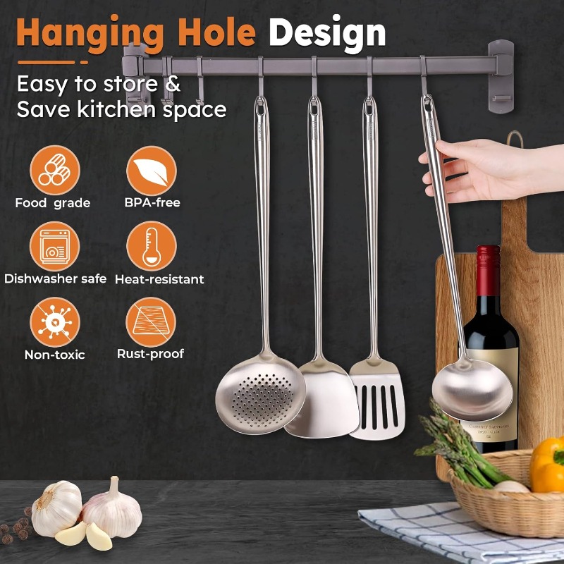 Łopatka do woka i chochla, łyż – Offset Spatula Set recenzja i cena