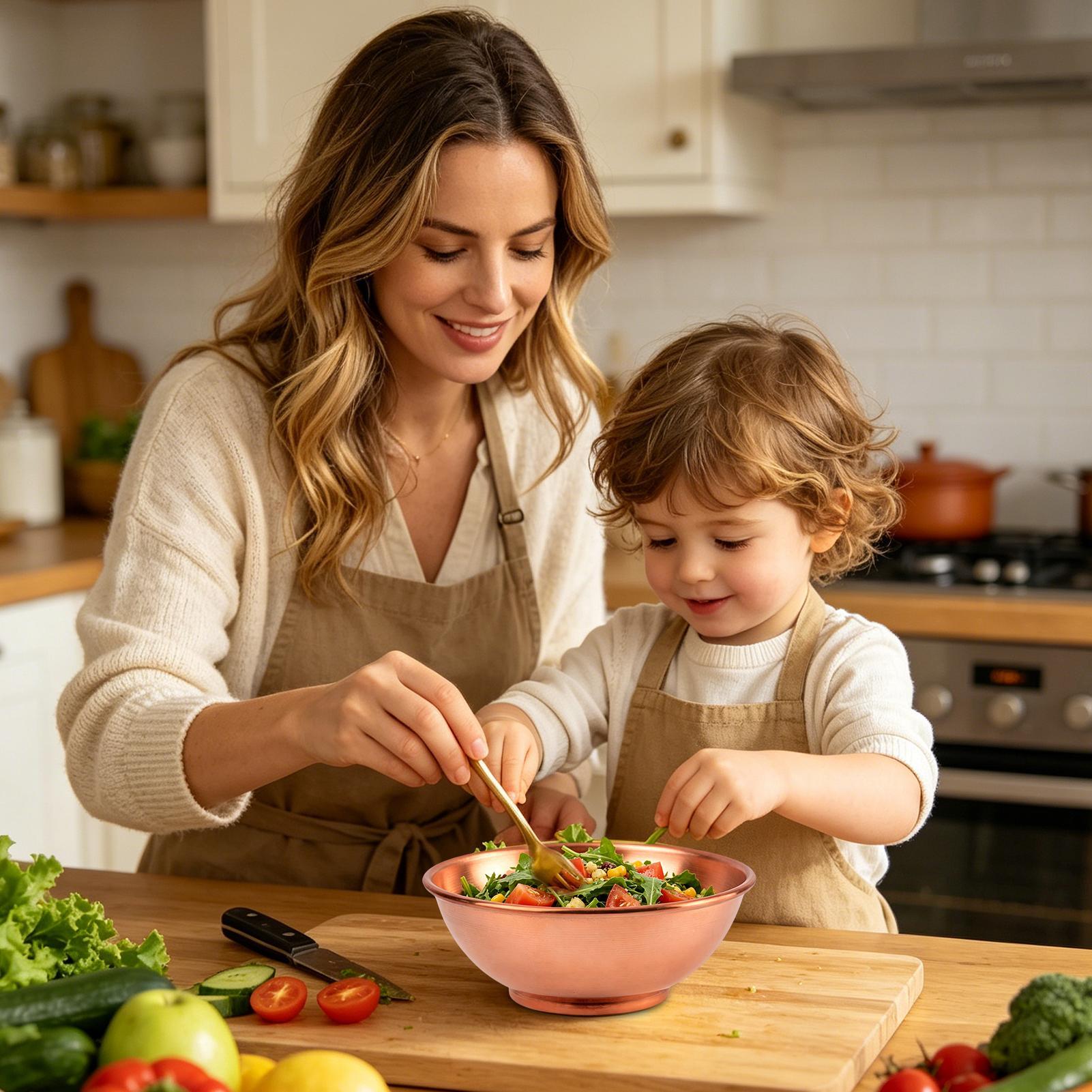 Miedziana miska Duże pojemniki – Kitchen Baking Storage Containers recenzja i cena