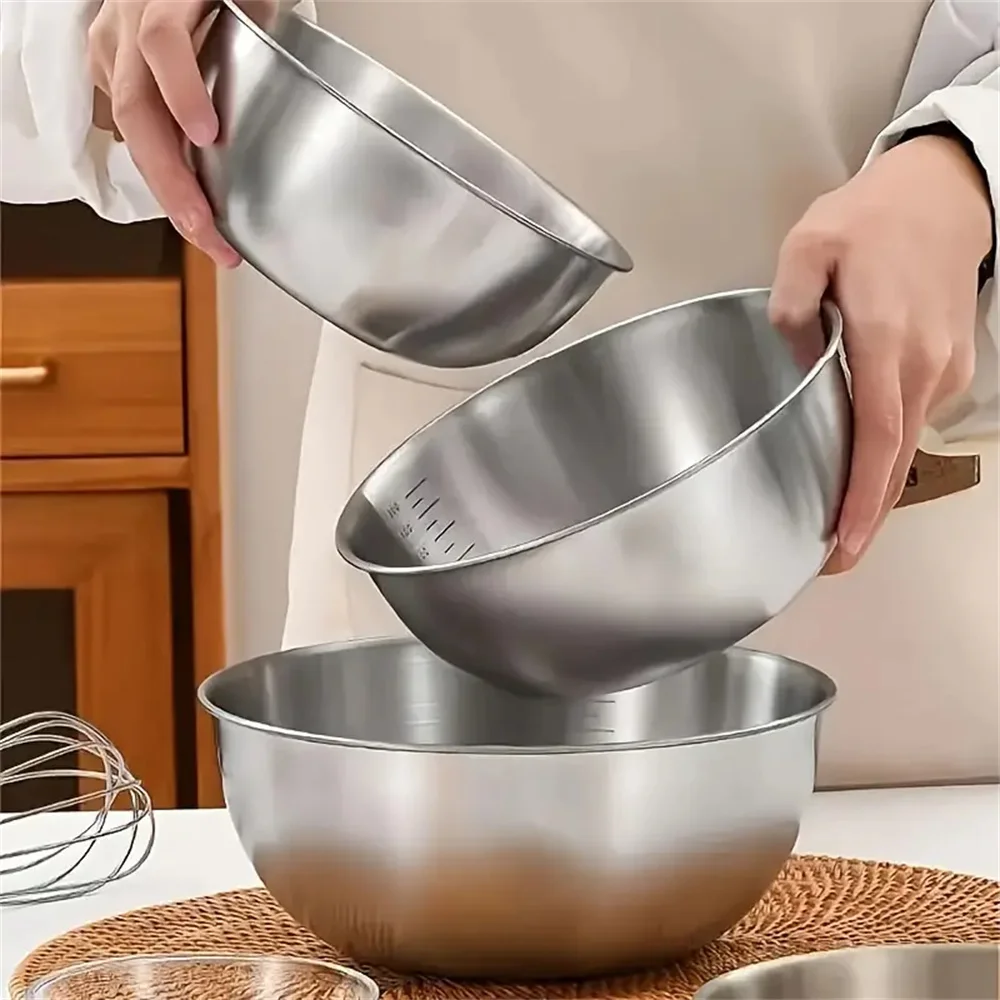 Zestaw 1-3 misek ze stali nier – Kitchen Baking Scale recenzja i cena