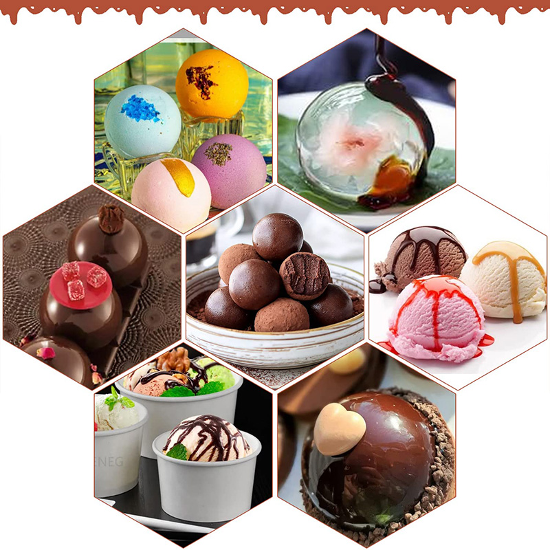 6 wgłębień Półokrągłe formy si – Kitchen Baking Utensils recenzja i cena