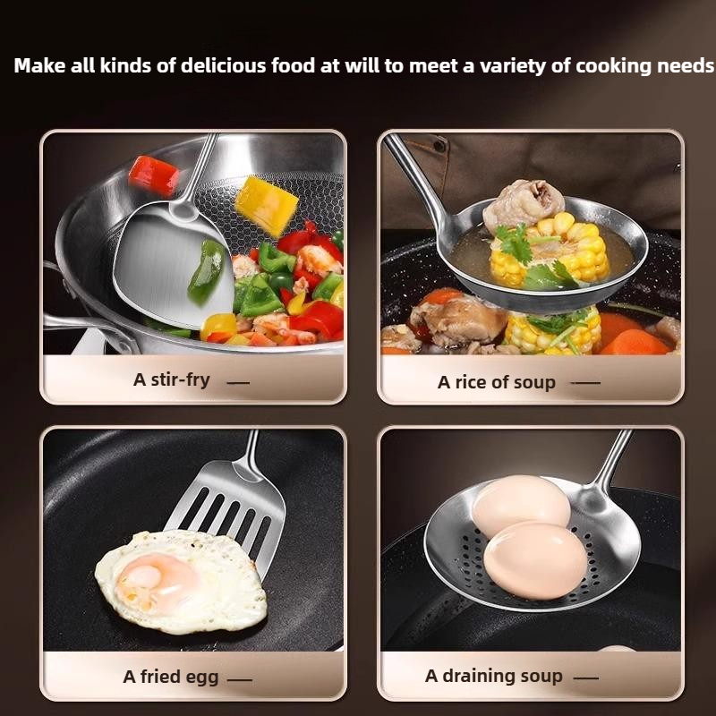 Szpatułka do woka ze stali nie – Offset Spatula Set recenzja i cena