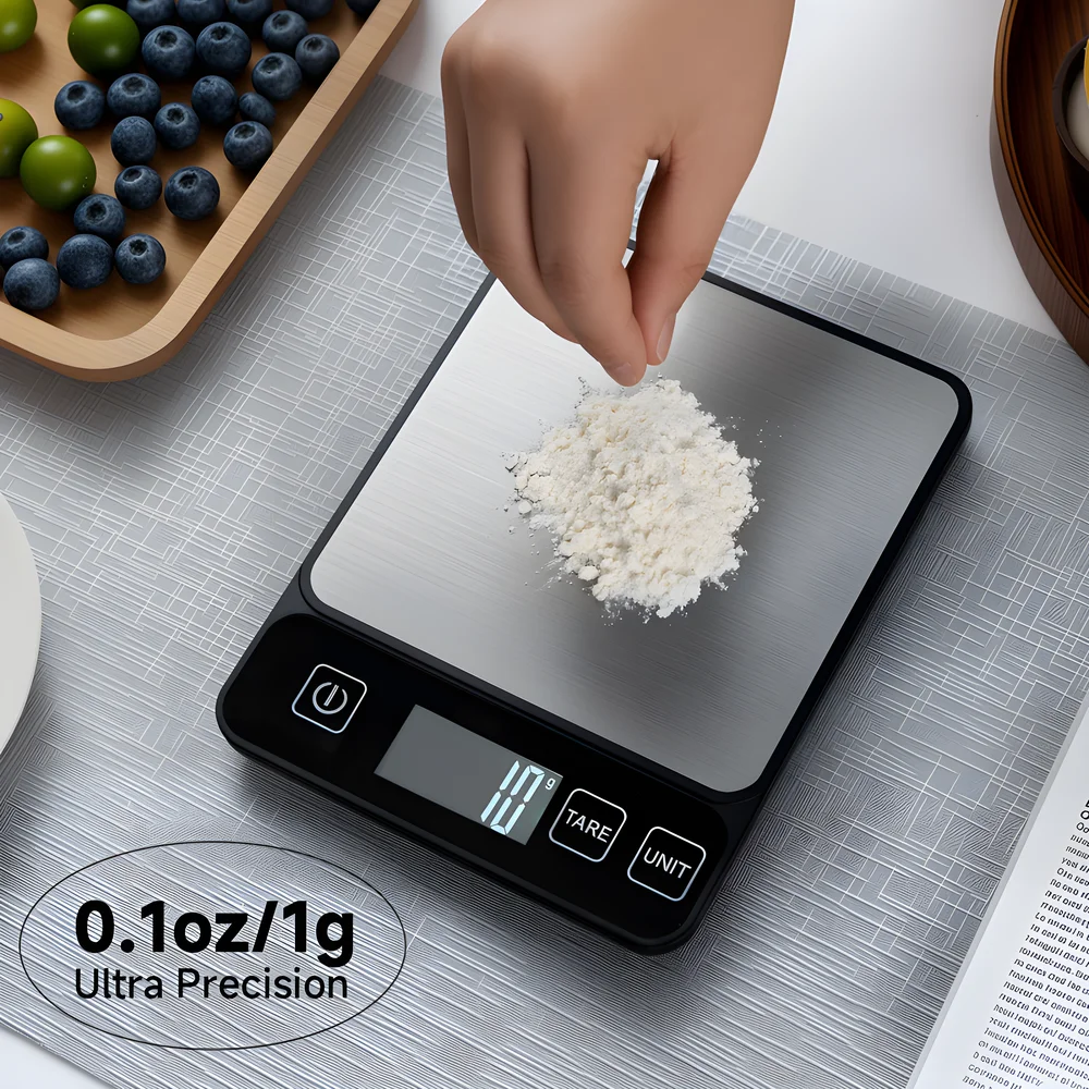 Waga kuchenna 10 kg z wyświetl – Kitchen Baking Scale recenzja i cena