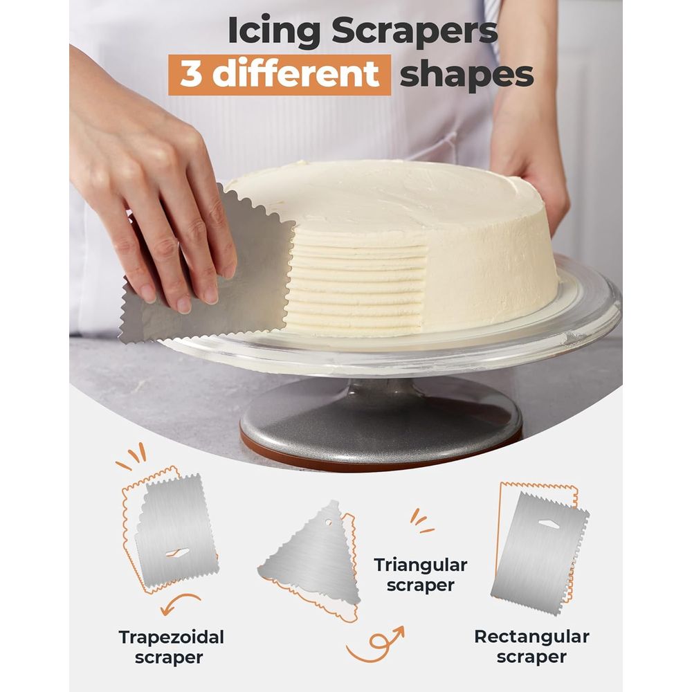 Zestaw do dekorowania ciast z  – Offset Spatula Set recenzja i cena